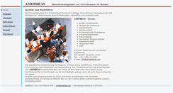 Desktop Screenshot of amepheas.at