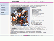 Tablet Screenshot of amepheas.at